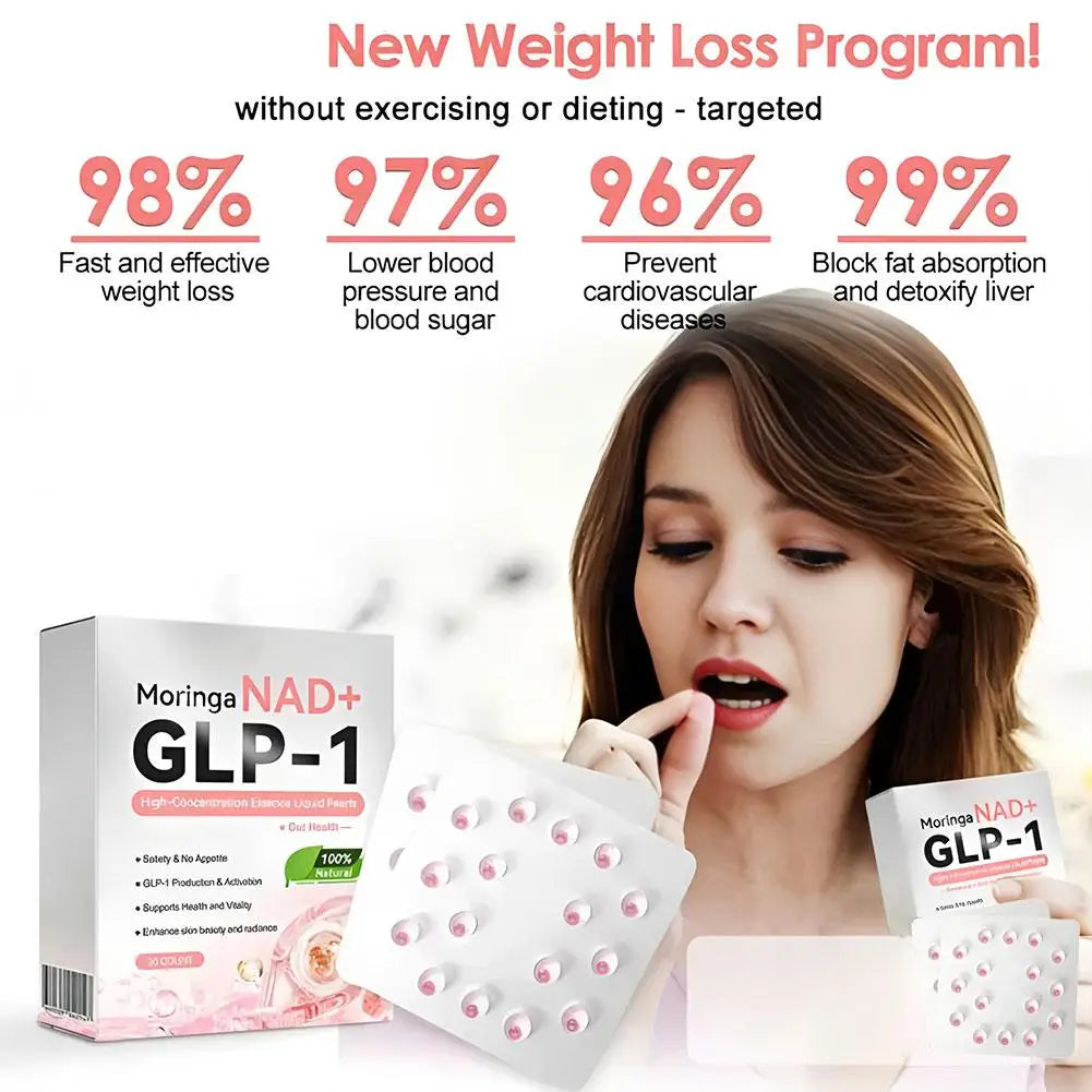 Metabolic Support Burst Beads Weight Control Body Management Beads Stabilize Blood Sugar Accelerate Fat Breakdown Slimming Beads
